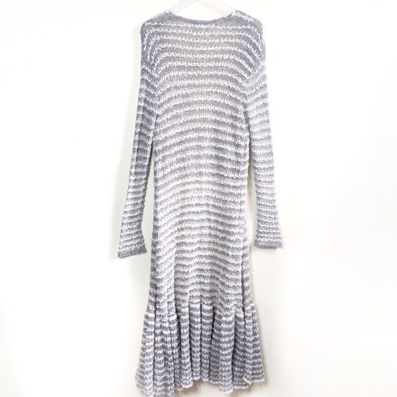 Free People striped sweater duster cardigan - Picture 8 of 8